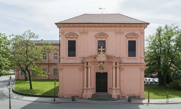 Foto: Vermögen und Bau Baden-Württemberg, Amt Pforzheim, Dirk Altenkirch Residenzschloss Rastatt, Fassade der Schlosskirche